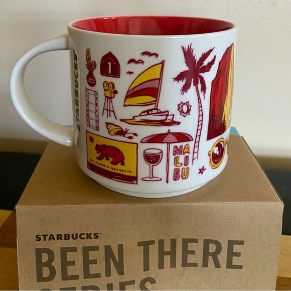Starbucks California Coffee Tea Mug - Exclusive Been There Series Red, White NEW - Picture 5 of 14